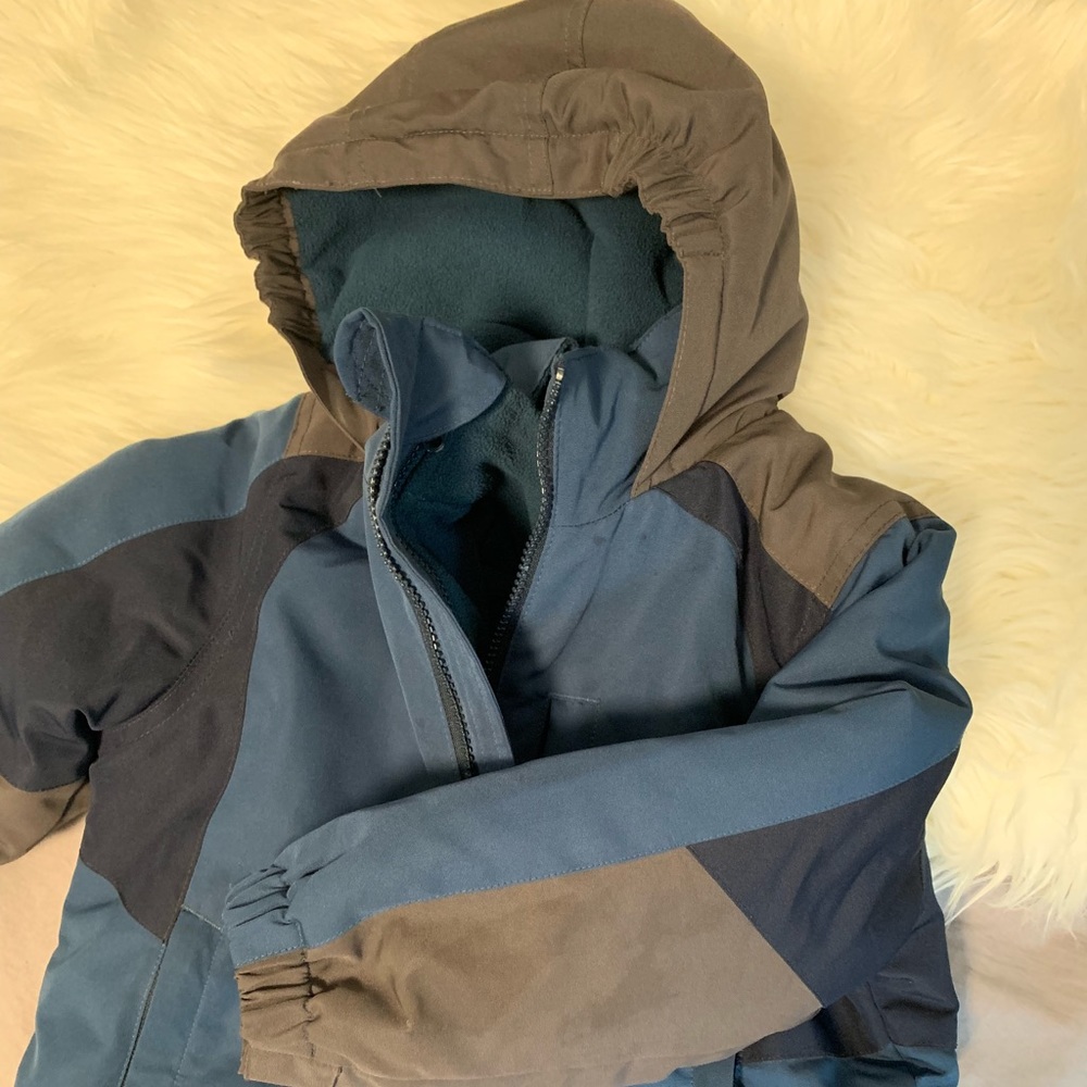 Little Boy 2-in-1 Teal Winter Coat